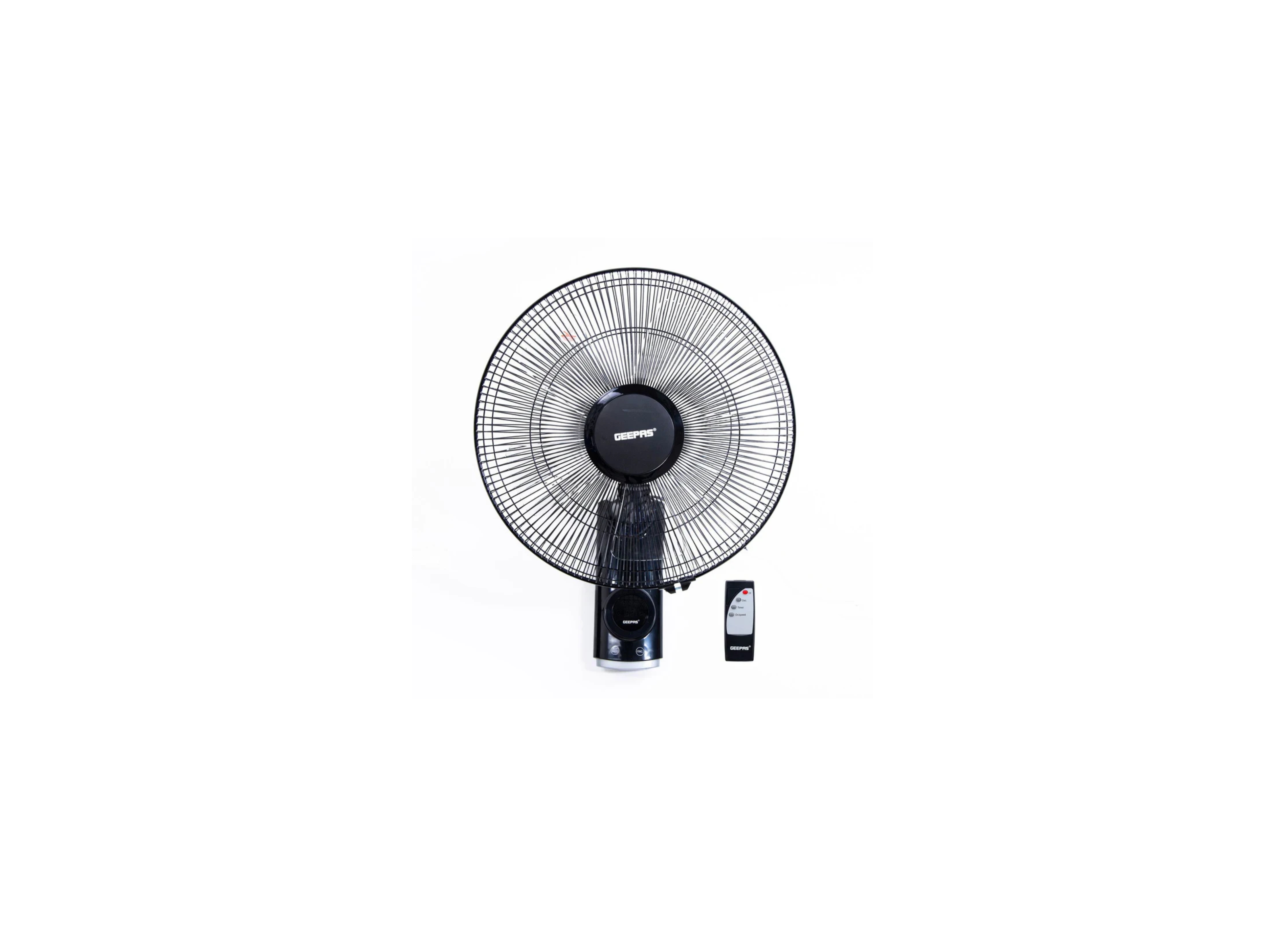 GEEPAS WALL FAN 16" W/REMOTE